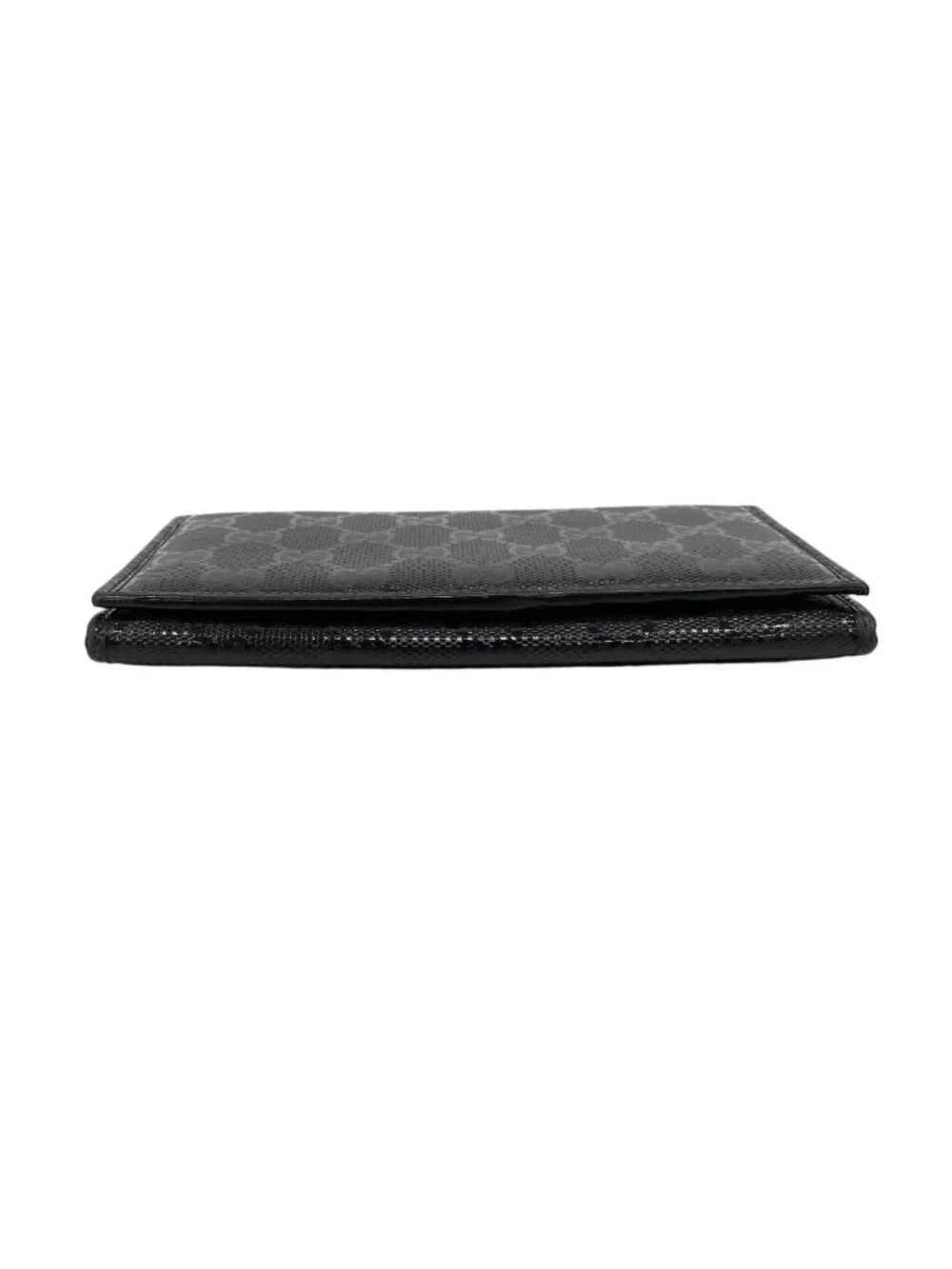 ★SOLD★ Gucci Wallet GG Supreme Black Silver - Picture 2 of 9